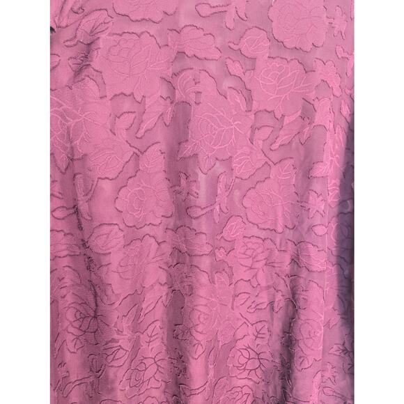 Torrid Abbey Chiffon Sheer Clip Floral Top - Picture 4 of 7